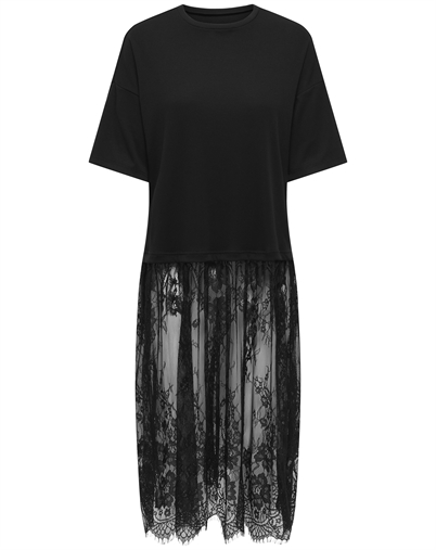 Only - ONLTahlia Lace Dress Top - Black